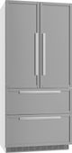 Miele 19 Cu. Ft. French Door Refrigerator-Stainless Steel-0