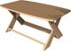 Unwasted® Share Tan Plastic Outdoor Coffee Table-0