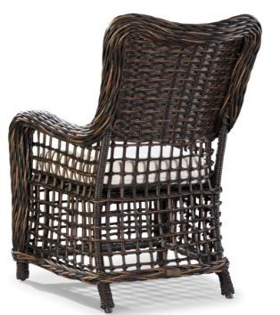 Lane Venture® Moraya Bay Tapestry Brown Dining Arm Chair-1