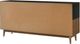 Armen Living Amigo Black/Walnut Buffet-4