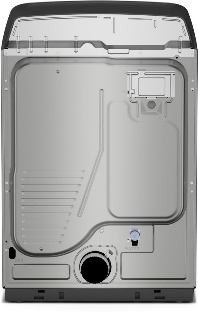 Maytag® 7.4 Cu. Ft. Classic Silver Smart Front Load Electric Dryer with Pet Pro Option-4