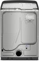 Maytag® 7.4 Cu. Ft. Classic Silver Smart Front Load Electric Dryer with Pet Pro Option-4