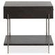 Magnussen Home® Spencer Dark Briarsmoke Gray End Table-4