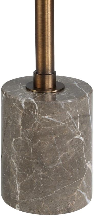 Renwil® Gusle Antique Brushed Brass Floor Lamp-2