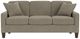 Flexsteel® Moxy Gray Dove Sofa with Straight Track Arms-1