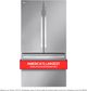 LG 36" 31.7 Cu. Ft. PrintProof™ Stainless Steel MAX™ French Door Refrigerator -3