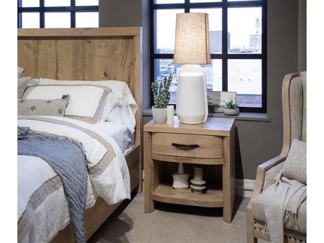 Magnussen Home® Laramie Honey Wheat Open Nightstand-3