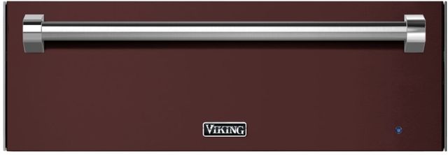 Viking® 3 Series 30" Kalamata Red Warming Drawer-0