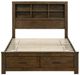 Homelegance® Sullivan Wire Brushed Oak King Storage Platform Bed-4