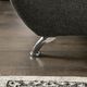 Furniture of America® Sarnen Dark Gray Loveseat-2