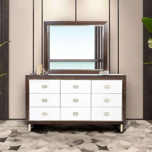 Michael Amini® Belmont Place Espresso Dresser with Mirror-1