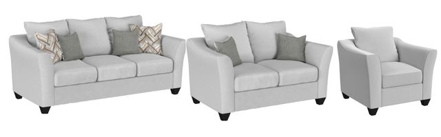 Coaster® Salizar 3-Piece Gray Mist Seating Set-0