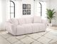 Coaster® Destino Greige Upholstered Splayed Arm Sofa-1