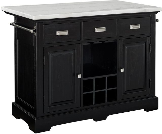 Steve Silver Co. Aspen White Marble Counter Kitchen Table-1