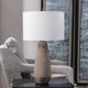 Uttermost® Volterra Gray/Taupe Glaze Table Lamp-1