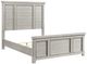 Homelegance® Providence Antique White Queen Panel Bed-4