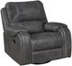 Homelegance® Newnan Gray Manual Swivel Glider Recliner-0