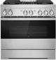 JennAir® NOIR™ 36" Stainless Steel Pro Style Dual Fuel Range-0
