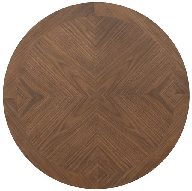 Flexsteel® Azalea Round Walnut Dining Table-4