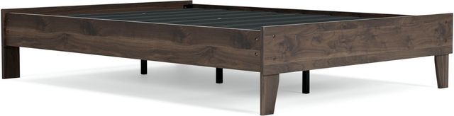 Signature Design by Ashley® Calverson 3-Piece Mocha Full Platform Bed Set-1
