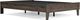 Signature Design by Ashley® Calverson 3-Piece Mocha Full Platform Bed Set-1