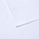 Olliix by Madison Park 3 Piece White Twin Peached Percale Cotton Sheet Set-1