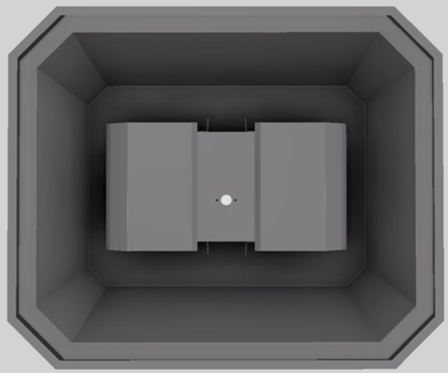 Vent-A-Hood® Designer Series 36" Gunsmoke Island Range Hood-2