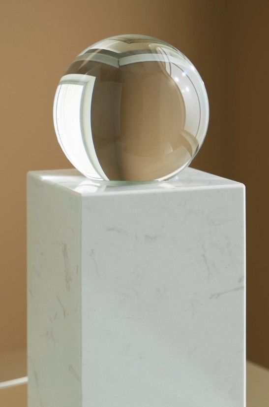 Signature Design by Ashley® Sellner White 5" Sculpture-2