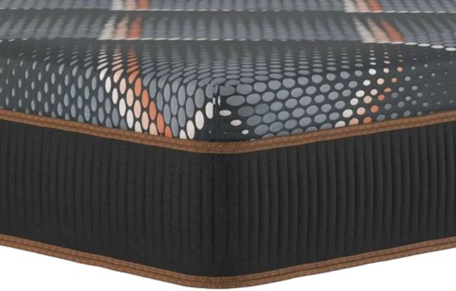 Spring Air® Copper 13.5" Hybrid Foam Medium Smooth Top King Mattress-2