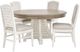 American Woodcrafters Meadowbrook 5-Piece Dining Table Set-0