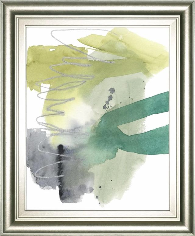 Classy Art Graffiti Green I by Jennifer Goldberger Wall Art-0