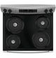 GE® ENERGY STAR® 30" Stainless Steel Freestanding Electric Range-3