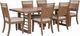 Liberty Furniture Shaker Lakes 7-Piece Harvest Brown/Taupe Optional Double Pedestal Base Table Set-0