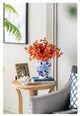 A & B Home Red/Green Eucalyptus Bundle-3