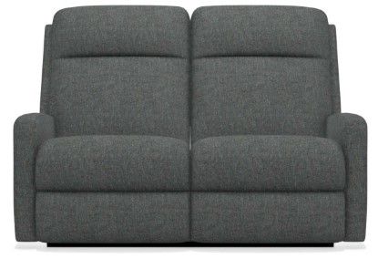 La-Z-Boy® Finley Midnight Power Wall Reclining Loveseat with Headrest and Lumbar-1