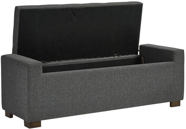 Signature Design by Ashley® Cortwell Gray Storage Bench-3