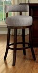 Furniture of America® Lynsey 2-Piece Dark Oak/Light Gray Counter Stool Set-0