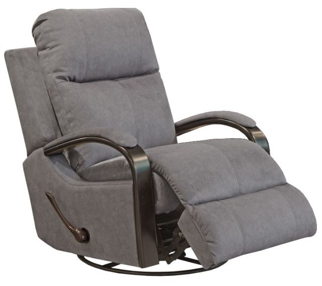 Catnapper® Niles Graphite Swivel Glider Recliner-1