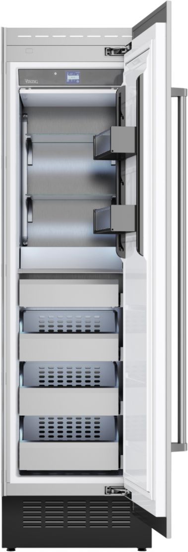 Viking® Veil Series 24" 12.1 Cu. Ft. Panel Ready Built-In Column Freezer-1