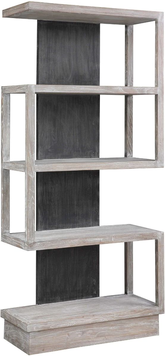 Uttermost® Nicasia Light Gray Etagere-0