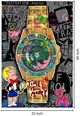 Classy Living Expressive Time is Money Wall Art-2