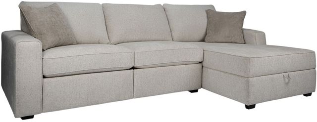 Decor-Rest® Furniture LTD Customizable 2-Piece Power Reclining Sectional-0
