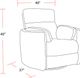Parker House® Radius 2-Piece Mineral Power Swivel Glider Recliner Set-2