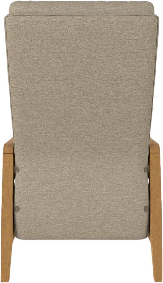Best® Home Furnishings Customizable Ryberson Power High Leg Recliner with Honey Birch Legs-3
