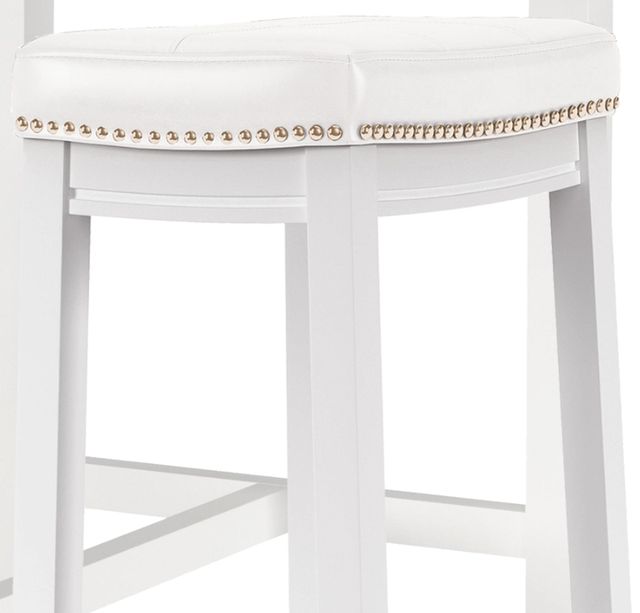 Linon Claridge 3-Piece White Bar Table Set-2