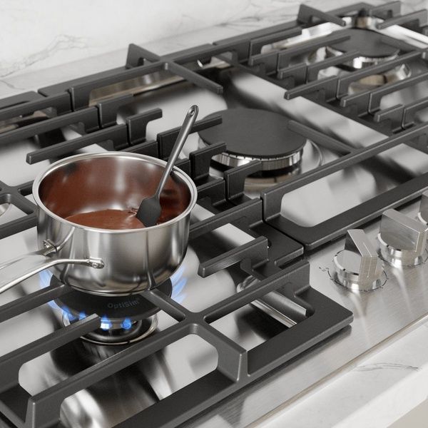 Bosch® 500 Series 30" Stainless Steel Natural Gas Cooktop-4