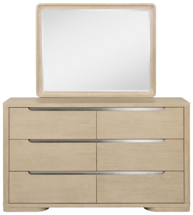Coaster® Ladera Light Elm Dresser and Mirror-1
