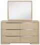 Coaster® Ladera Light Elm Dresser and Mirror-1