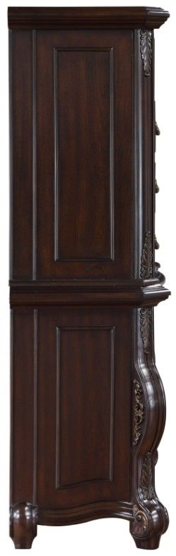 New Classic® Home Furnishings Palazzo Marina Walnut 7-Drawer Bachelor Chest-4