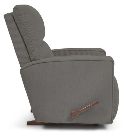 La-Z-Boy® Maddox Pebble Manual Rocking Recliner-2